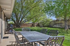 Family-Friendly Cedar City Home Yard and Grill